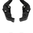 thumbnail image 3 of 2pcs Brake Clutch Lever Set Extendable Adjustable CNC Aluminum Alloy Replacement for DUCATI Streetfighter PanigaleBlack, 3 of 5