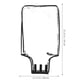 thumbnail image 4 of 1 funda protectora impermeable para maleta de equipaje, transparente, para carrito., 4 of 5