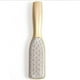thumbnail image 2 of EeaseMX Lima de acero inoxidable para pies, removedor de piel muerta, depurador de pedicura, raspador de doble cara para exfoliar y eliminar durezas (dorado), 2 of 7