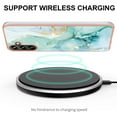 thumbnail image 4 of Feishell Marble Texture Design for Samsung Galaxy A14 5G Case Support Wireless Charging Slim Glossy Shockproof Anti-Scratch Soft & Flexible Protective Phone Case for Women Girls,C, 4 of 5
