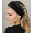 thumbnail image 5 of Dalrosia 6PCS Wide Boho Headbands for Women Non-Slip Headwraps Yoga Running Sports Workout Gym Turbans Bandana Headbands, 5 of 6