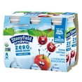 thumbnail image 3 of Stonyfield Organic Kids Zero Grams Added Sugar Cherry Apple Lowfat Yogurt Smoothies, 3.1 fl.oz, 6 ct, 3 of 10