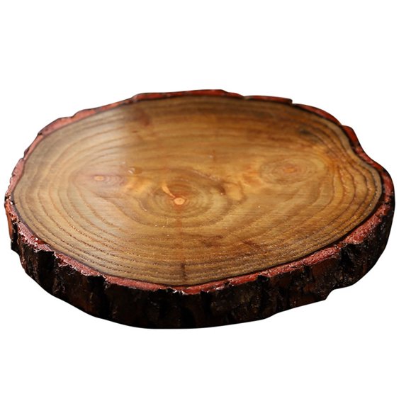 Coussins Ronds Café en Bois 1Ensemble 3.5x3.5in