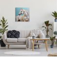 thumbnail image 3 of Stupell Industries Modern Horse on Blue Animals & Insects Painting Gallery Wrapped Canvas Art Print Wall Art, 24 x 24, 3 of 8