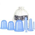 thumbnail image 1 of 7Pcs Silicone Cupping Therapy Sets Anti Vacuum Suction Massage Cups Cupping Sets Face Eye Body Massager, 1 of 5