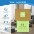 thumbnail image 4 of 20 Pack Type BB Canister Bags Replacement Fit for Oreck XL Canister Vacuum bags PKBB12DW BB180 BB280 BB850 BB870 BB900 BB1000 MV160 with 2 Motor Filter$$Household Cleaning Products & Supplies, 4 of 7