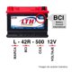 thumbnail image 3 of Batería para Auto LTH BCI 42R, 3 of 4