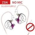 thumbnail image 1 of KZ-ZSN Audífonos HIFI Bass Audífonos In Ear Monitor Audífonos (sin micrófono púrpura) Kuymtek Accesorios Electrónicos, 1 of 9