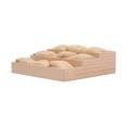thumbnail image 4 of Watch Display Tray Wood Bracelet Display Showcase for Drawer Counter Watches Linen cloth, 4 of 8
