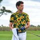 thumbnail image 3 of Balery Sunflower 1 Camisa Polo de Hombre con Estampado, de Manga Corta y Tejido Medio, Camisa Tipo Golf Polo-Medium, 3 of 6