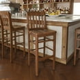 thumbnail image 2 of HERCULES Series School House Back Walnut Wood Restaurant Barstool, 2 of 9