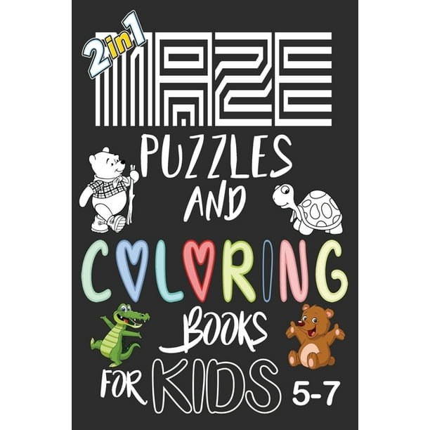 Download Maze And Coloring Book For Kids 5 7 2 In 1 Puzzles Best 50 Mazes And 50 Cuts Animals Coloring For Your Childrens With Solutions 6x9 152pages With Solutions With Solutions Walmart Com Walmart Com