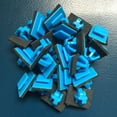 thumbnail image 3 of 40x Body Side Molding Clip with Sealer For Hyundai Santa Fe For Kia Sportage, 3 of 6