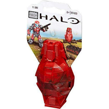 Halo Metallic ODST Drop Pod Set Mega Bloks 97420 (Red UNSC)