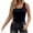 A1-Black2691, variant on XIAONU Womens Ribbed Tank Top U Neck Sleeveless Slim Fit Daily Shirt