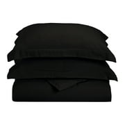 Impressions Westfall Solid Microfiber Duvet Cover Set