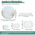 thumbnail image 2 of 200 Pcs Sacs de Conservation Refermables avec Couvercles Élastiques pour Stockage Alimentaire Film Extensible PE, 2 of 5