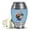 MUSIC-31, variant on JAGASY Music Notes Urns for Human Ashes Mom & Dad - Small Decorative Sunset Funeral Urn for Loved One - Keepsake Musical Notes Urns for Companion Couple - Little Blue 3 Inch Bird Urn