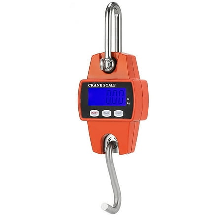 

NEW 300 KG/600 LBS Digital Crane Scale Industrial Hook Hanging Weight Scale
