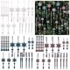 thumbnail image 2 of Christmas Tree Decorations Pack Of 18 Clear Acrylic Ice Ornamentation Durability Hanging Snowflake For Holiday Parties Pink, 2 of 5