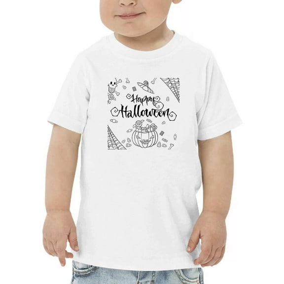 Trick Or Treat Halloween. T-Shirt Toddler -Image by Shutterstock, 5 Toddler