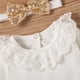 thumbnail image 4 of Traje de bebé recién nacido Herrnalise para niña, manga larga, estampado floral, top de encaje, falda corta, diadema, traje, 4 of 8