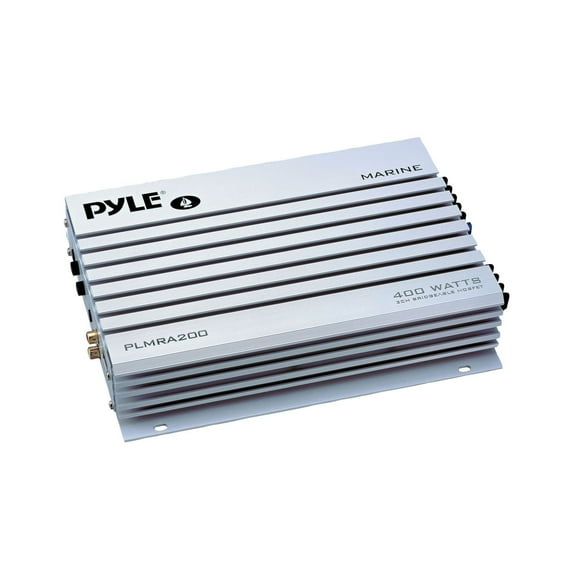 Pyle Elite Series 2 Channel 400 Watt Amp Waterproof Marine Bridgeable Amplifier