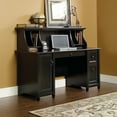thumbnail image 3 of Sauder Edge Water 2-Drawers Computer Desk, Estate Black Finish, 3 of 8