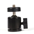 thumbnail image 2 of Ball Head, Metal Tripod Heads Mini Ballhead Stand 2.5kg Maximum Load For 3/8" Flash Holder For 1/4" Camera Tripod, 2 of 8