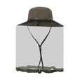thumbnail image 3 of Milaget Head Net Hat Breathable Face Accessories with Chin Strap Beekeeping Cap Green, 3 of 9