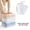 Clear, variant on Gumesh Vacuum Storage Bags 4 Pack, Jumbo Cube (39x32x12 Inch), Extra Large Vacuum Seal Bags for Clothing, Comforters, Blankets, Pillow, Bedding, Sweater, Closet Organizers