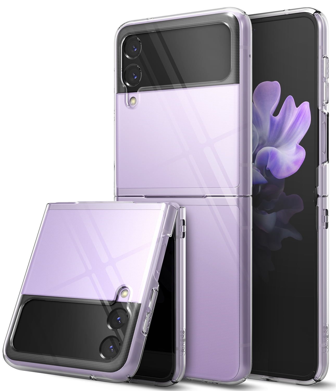 Dteck for Samsung Galaxy Z Flip 3 5G case, Ultra Thin Matte Flip 