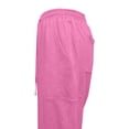 thumbnail image 5 of Zylarhe Women's Pants Women's High Waisted Wide Leg Casual Sweatpants Loose Fit Joggers with Pockets for Home Outdoor Running Spring Fall Comfort, 5 of 8