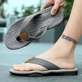 thumbnail image 6 of Men Flip Flops Athletic Sandals Arch Support Thong Outdoor Beach Sandals Shoe US, 6 of 8