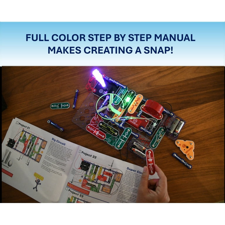 Snap Circuits Light SCL175, Electronic Science Kit, 175 Projects