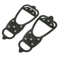 thumbnail image 1 of Crampones de elastómero Termoplástico de Goma Con 8 Dientes, Empuñaduras para Zapatos de Hielo, Tacos de Tracción para Caminar, Trotar, Senderismo y Escalada, 1 of 7