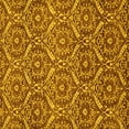 thumbnail image 1 of Ahgly Company Indoor Square Abstract Yellow Modern Area Rugs, 6' Square, 1 of 4