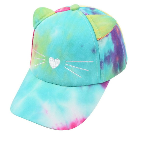 Girls Boys Baseball Cap Adjustable Sun Hat Summer Beach Play Hat Outdoor