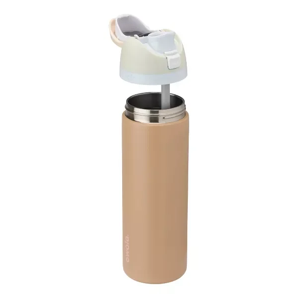 Owala 24oz FreeSip Stainless Steel Water Bottle, Muddy Buddy Owala 24oz FreeSip Stainless Steel Water Bottle, Muddy Buddy