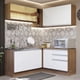thumbnail image 2 of Cocina Integral de Esquina 329cm Madesa Glamy Marrón/Blanco, 2 of 5
