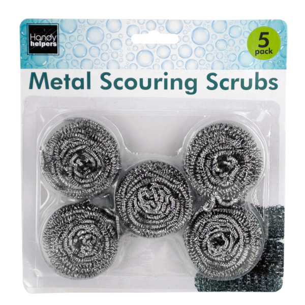 Metal Scouring Pads Set (Available in a pack of 12)