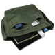 thumbnail image 4 of Bolso bandolera tipo bandolera tipo bandolera de lona para mujeres y hombres, color blanco, 4 of 6
