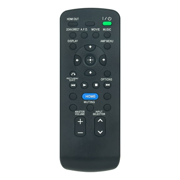 New RM-AAU124 Replace Remote Control compatible with Sony RM-AAU124 TA-DA5800ES TA-DA5700ES AV System Remote Control