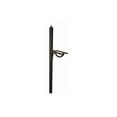 thumbnail image 1 of Decorative Fluted Mailbox Post (Verde Green), 1 of 2