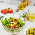 thumbnail image 3 of Zulay Kitchen 17oz Olive Oil Bottle Dispenser - 8pc Set 3x10x3in - Clear Glass, 3 of 7