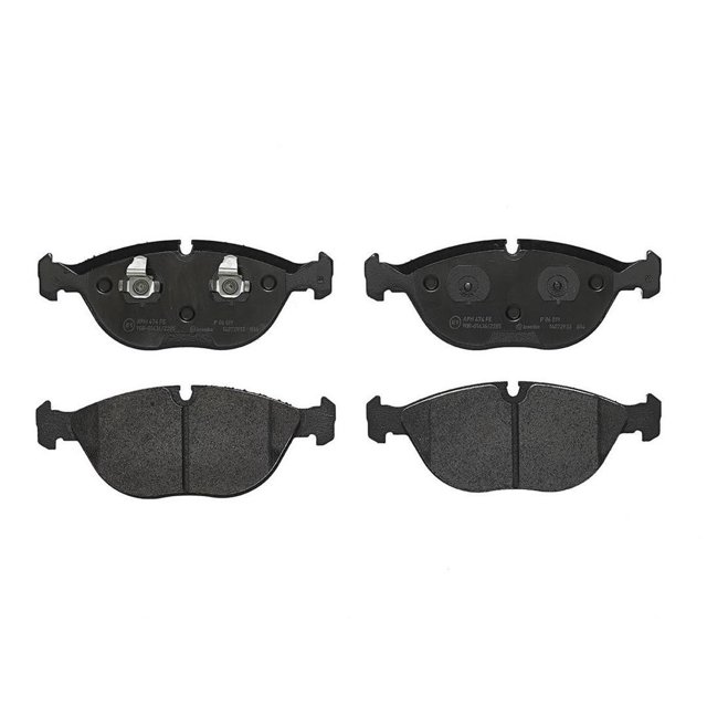Brembo Brake Pad P06019 FMSI Number D1115-7561; Low-Metallic; Set Of 4