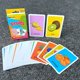 thumbnail image 1 of Tarjetas de cognición Montessori de doble cara para niños, juguetes educativos para niños pequeños, partes del cuerpo, frutas y animales, 36 piezas, 1 of 5