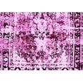 thumbnail image 1 of Ahgly Company Indoor Rectangle Abstract Pink Modern Area Rugs, 7' x 9', 1 of 4