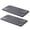 Dark Gray, variant on Pair Of Contemporary Natural Water Absorbing Stone Trays Bathroom Shelf Grip Base For Liquid Soap Cosmetics