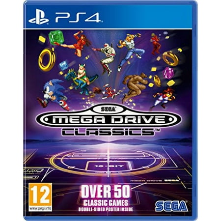 SEGA Mega Drive Classics (PS4 - Playstation 4) Get into the Classics! Over 50 Classic Games